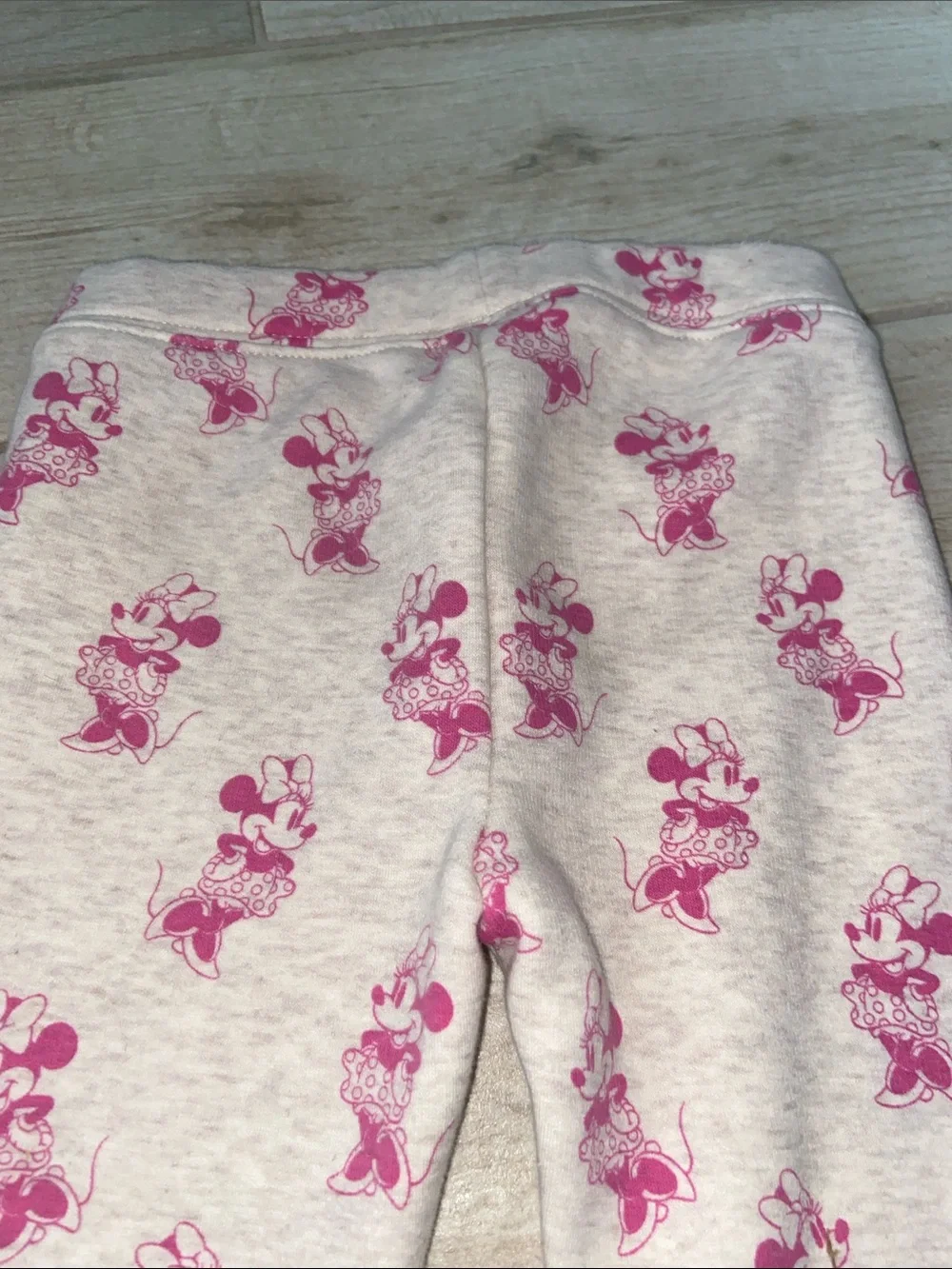 GAP Girls' 5T Disney Minnie Mouse Bundle Hooded Sweatshirt Sweatpants Leggings